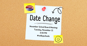 Date Change Board Meeting