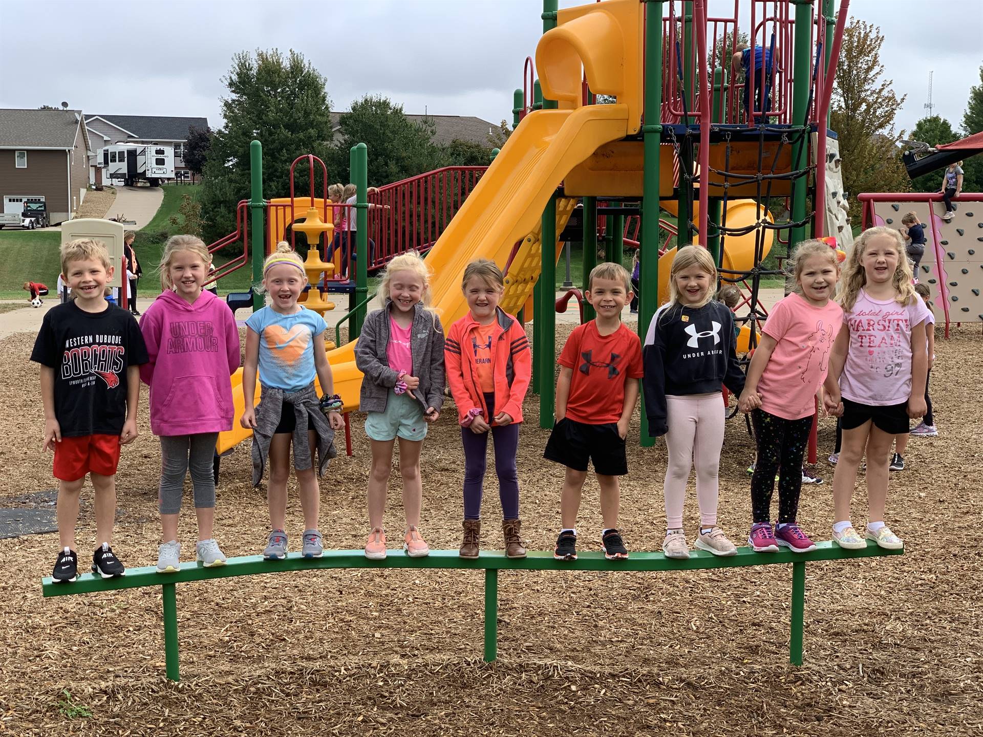 kids on the playground