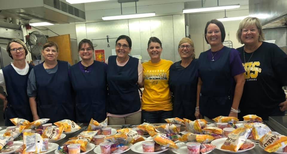 CHS - awesome lunch ladies