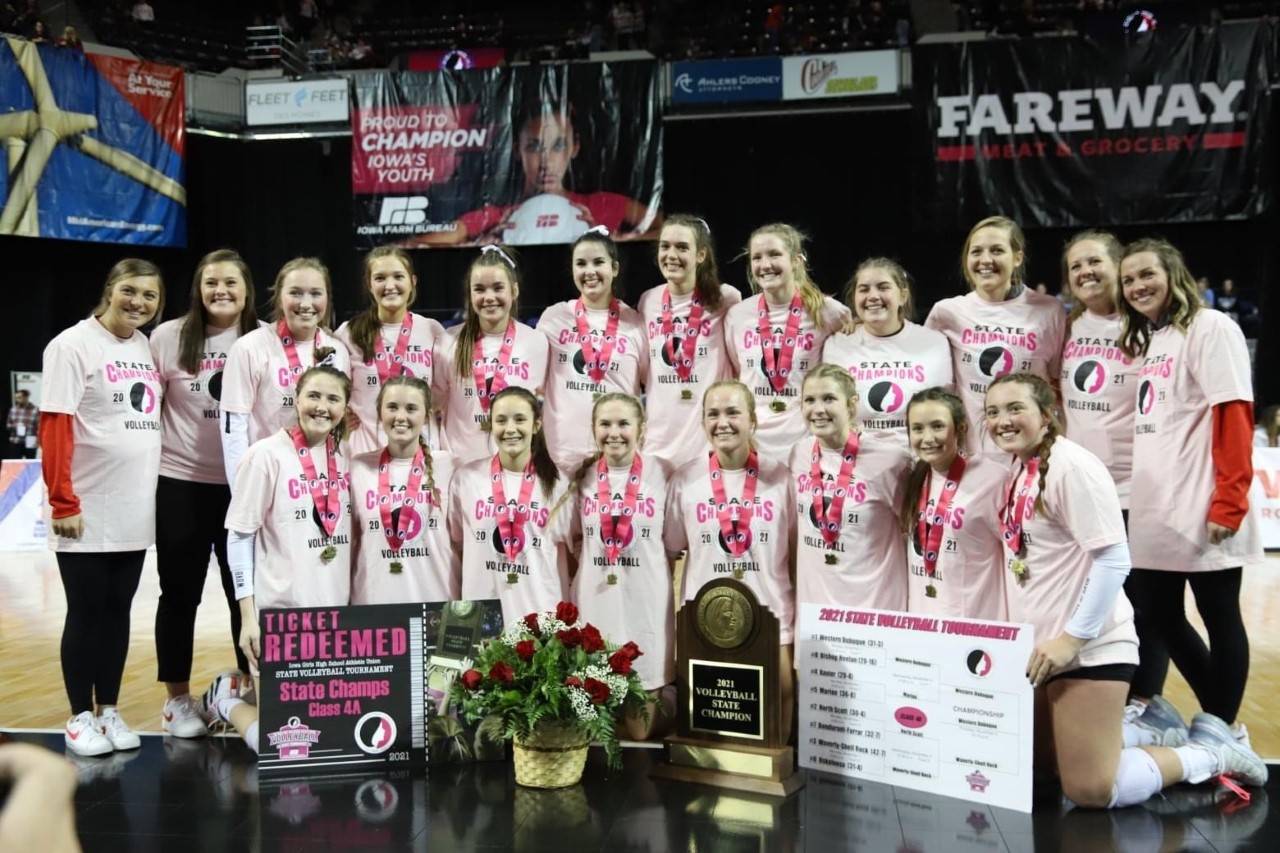 2021 Volleyball State Champions